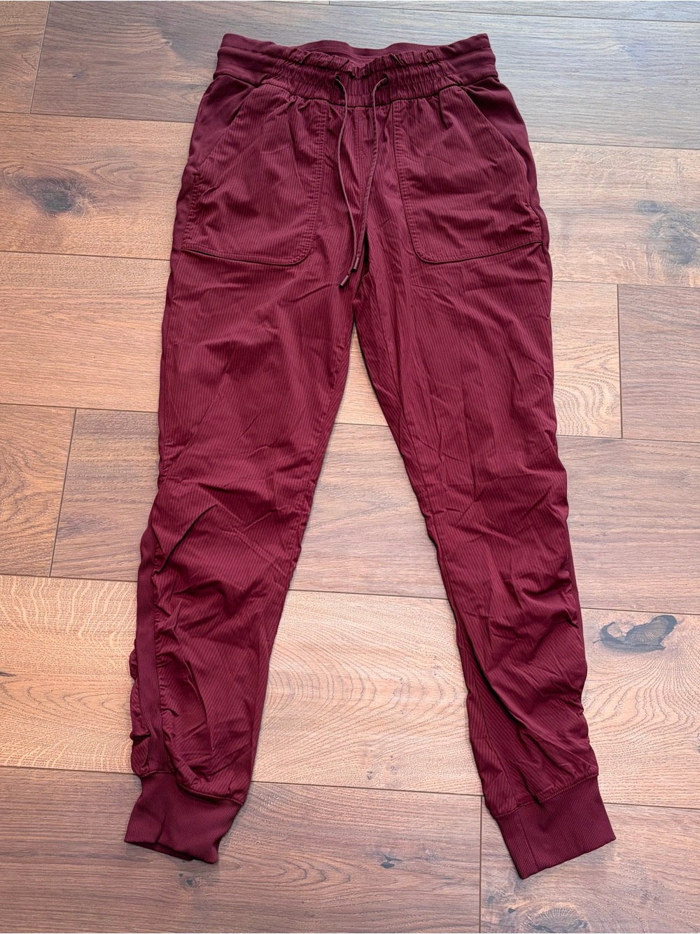 Lululemon Women's Burgundy Studio Track Joggers